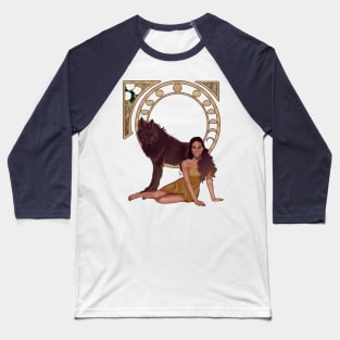 She Wolf Baseball T-Shirt